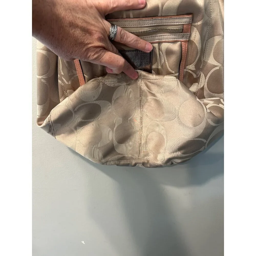 Vintage Coach Poppy bucket bag near mint condition y2k, glam - Picture 4 of 9